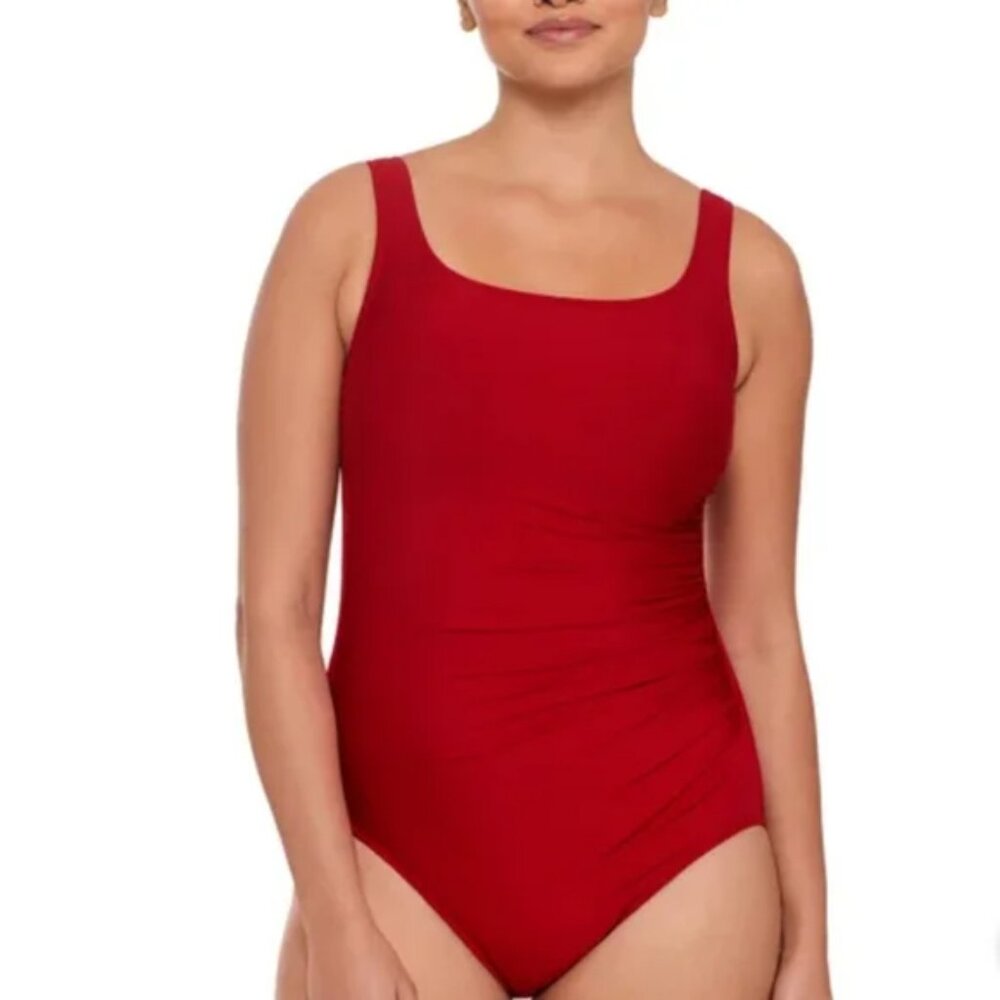 NEW Miradonna Swimsuit by Miraclesuit | Red